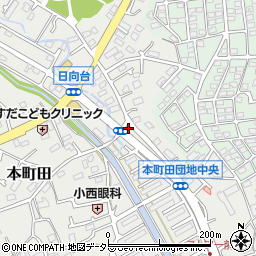 東京都町田市本町田867周辺の地図