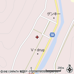 岐阜県関市下之保大門周辺の地図