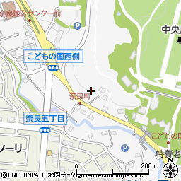 神奈川県横浜市青葉区奈良町1974周辺の地図