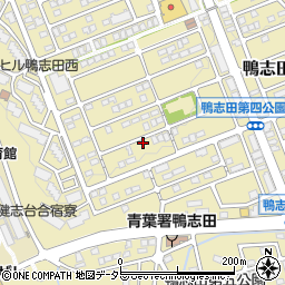 神奈川県横浜市青葉区鴨志田町558-8周辺の地図
