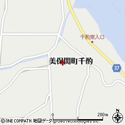 島根県松江市美保関町千酌385周辺の地図