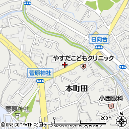 東京都町田市本町田973-18周辺の地図