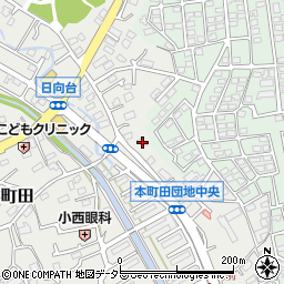 東京都町田市本町田3672周辺の地図