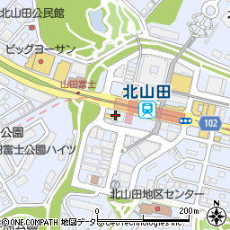 東進衛星予備校　北山田駅前校周辺の地図