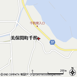 島根県松江市美保関町千酌408周辺の地図