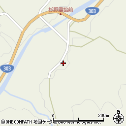 滋賀県長浜市木之本町杉野3943周辺の地図