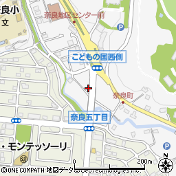 神奈川県横浜市青葉区奈良町1843-75周辺の地図