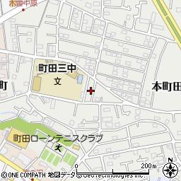 東京都町田市本町田1851周辺の地図