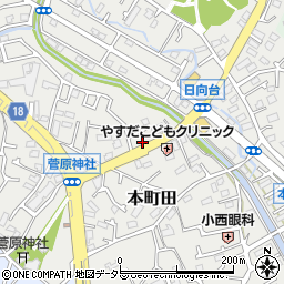 東京都町田市本町田973-15周辺の地図