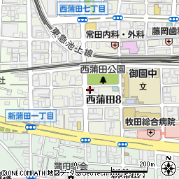 カメリアキッズ蒲田２号園周辺の地図