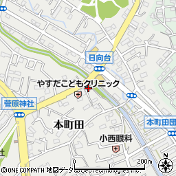 東京都町田市本町田918周辺の地図