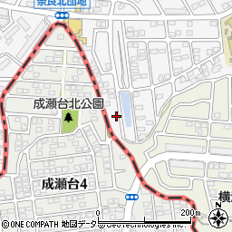 神奈川県横浜市青葉区奈良町1566-487周辺の地図