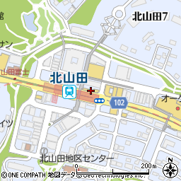 ＭＩＮＩ横浜都筑周辺の地図