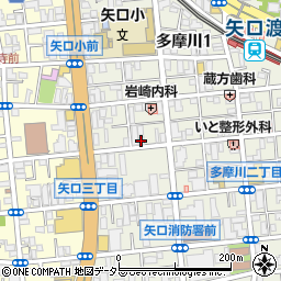 ＳＩＮ－ＣＩｔｙ多摩川周辺の地図