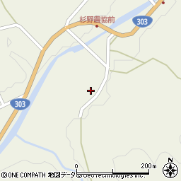 滋賀県長浜市木之本町杉野4230周辺の地図