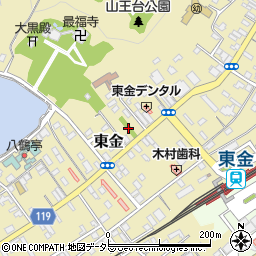 平賀公園周辺の地図