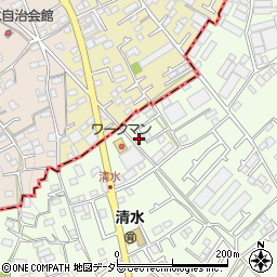 神奈川県相模原市中央区田名2222-7周辺の地図