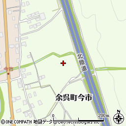 滋賀県長浜市余呉町今市周辺の地図