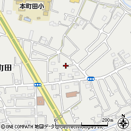 東京都町田市本町田2097-1周辺の地図