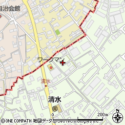 神奈川県相模原市中央区田名2222-10周辺の地図