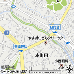 東京都町田市本町田973-5周辺の地図