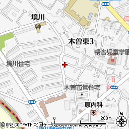 東京都町田市木曽東3丁目15-1周辺の地図