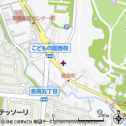 神奈川県横浜市青葉区奈良町1969周辺の地図