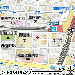 カネトウ行政書士事務所周辺の地図