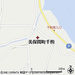 島根県松江市美保関町千酌443周辺の地図