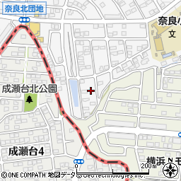 神奈川県横浜市青葉区奈良町1566-442周辺の地図