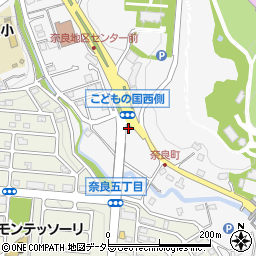 神奈川県横浜市青葉区奈良町1843-6周辺の地図