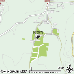 津久井墓苑周辺の地図