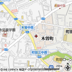 金庫の鍵開け２４町田木曽町店周辺の地図