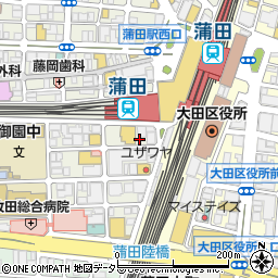 一軒め酒場 蒲田西口周辺の地図