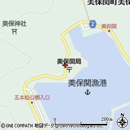 松江観光協会（一般社団法人）　美保関町支部周辺の地図