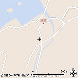島根県松江市美保関町北浦稲積395周辺の地図