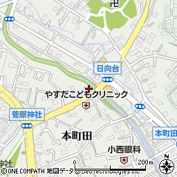 東京都町田市本町田984周辺の地図