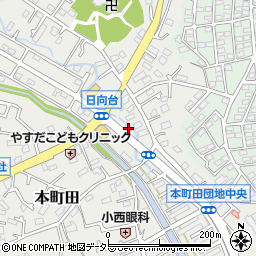 東京都町田市本町田878周辺の地図