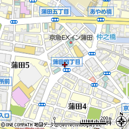 きらぼし銀行西六郷支店周辺の地図