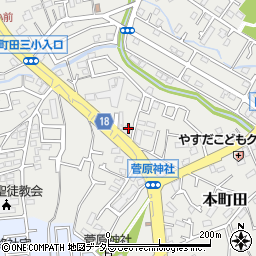 東京都町田市本町田1154周辺の地図