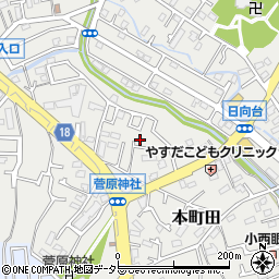 東京都町田市本町田971周辺の地図