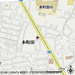 東京都町田市本町田2083周辺の地図