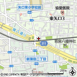畑元太鼓店周辺の地図