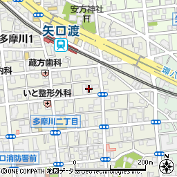 さわやか信用金庫蒲田支店周辺の地図