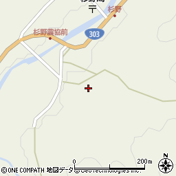 滋賀県長浜市木之本町杉野3986周辺の地図