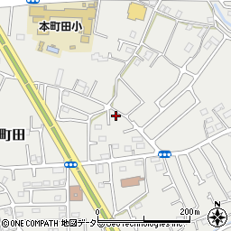 東京都町田市本町田2097-3周辺の地図