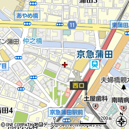 個室居酒屋 京急蒲田33番街周辺の地図