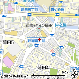 タックルベリー蒲田店周辺の地図