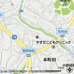東京都町田市本町田973-26周辺の地図