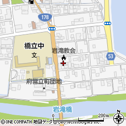 糸嘉機料店周辺の地図